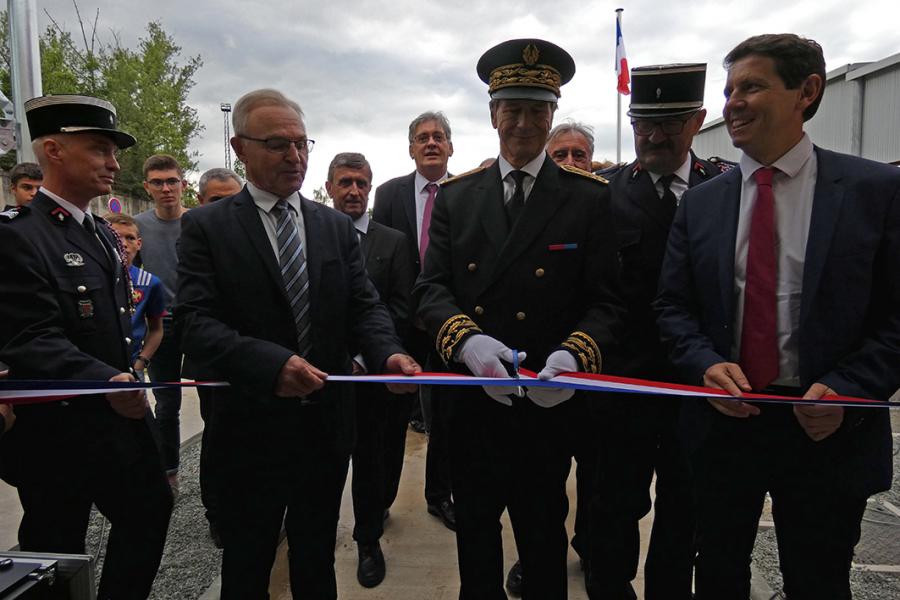 Cérémonie départementale de la Journée nationale des sapeurs-pompiers et inauguration du centre de secours de Carmaux