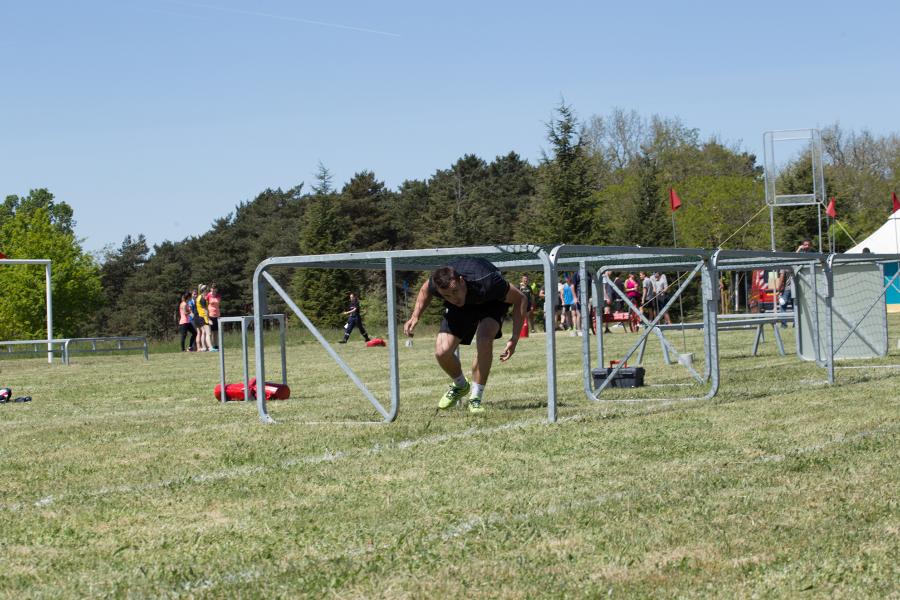 Parcours sportif des sapeurs-pompiers et SDISatlhon 2017
