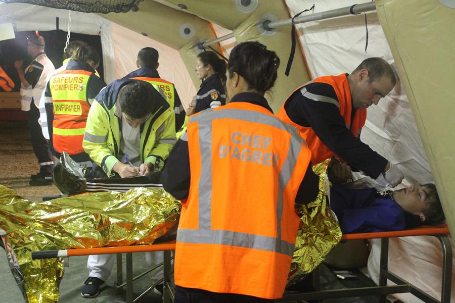 Manoeuvre NOmbreuses VIctimes à Albi