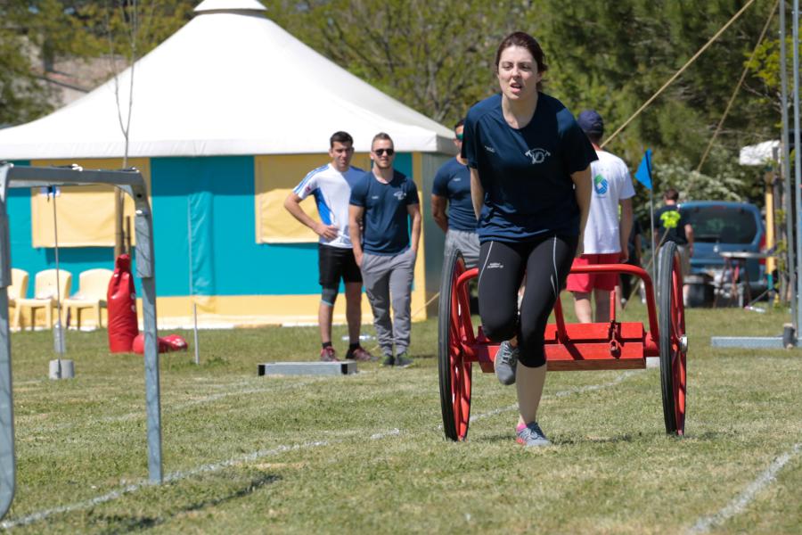 Parcours sportif des sapeurs-pompiers et SDISatlhon 2017