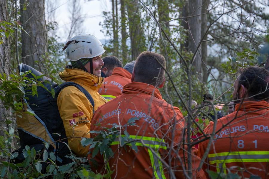 Intervention peu banale secteur de Dourgne