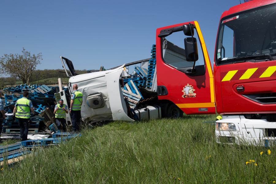 Accident de la circulation sur la commune de Puylaurens