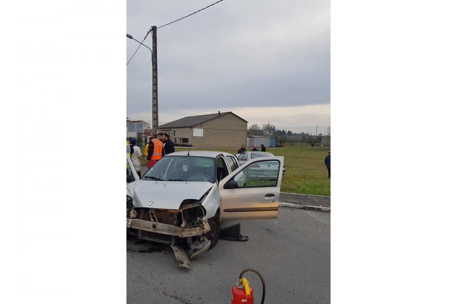 Accident de la circulation sur la commune de Brens