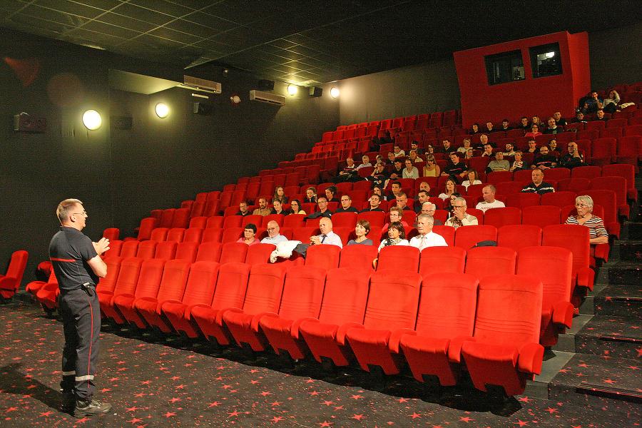 Avant-première du film &quot;Les Hommes du feu&quot; pour le personnel du SDIS du Tarn