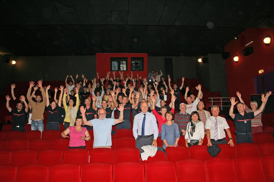 Avant-première du film &quot;Les Hommes du feu&quot; pour le personnel du SDIS du Tarn