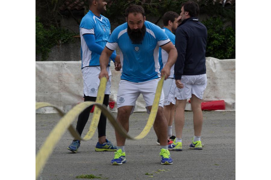 Le Castres Olympique en immersion au Centre de Secours Principal de Castres