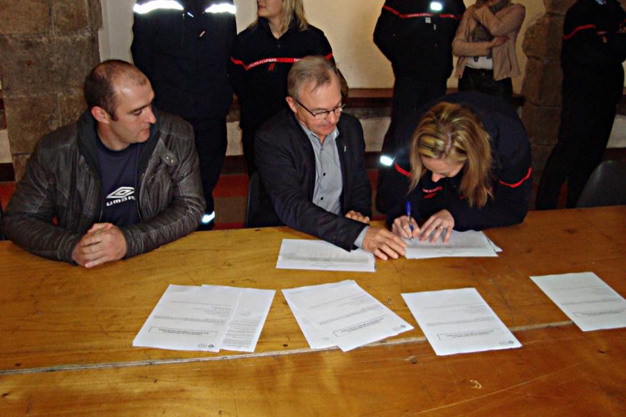 Signature de conventions de disponibilité à Anglès
