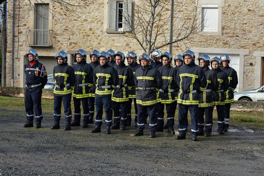Sainte-Barbe du Groupement Sud et passation de commandement à Montredon-Labessonnié