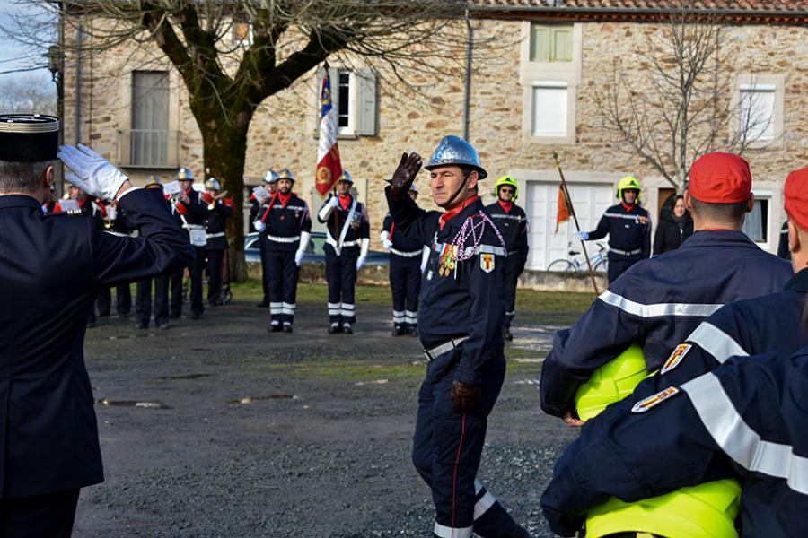 Sainte-Barbe du Groupement Sud et passation de commandement à Montredon-Labessonnié
