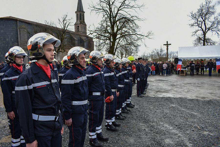 Sainte-Barbe du Groupement Sud et passation de commandement à Montredon-Labessonnié