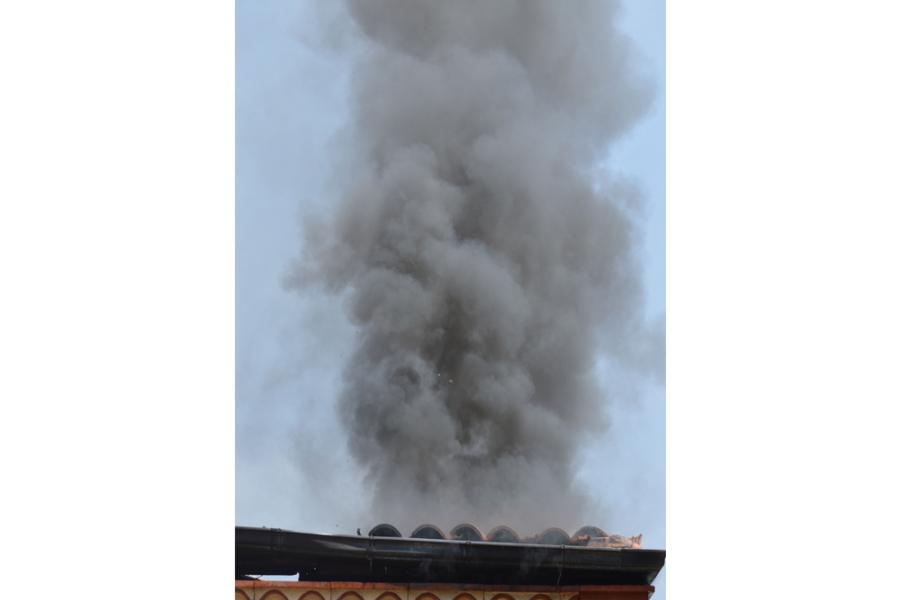 Feu d&#039;habitation sur la commune d&#039;Albi