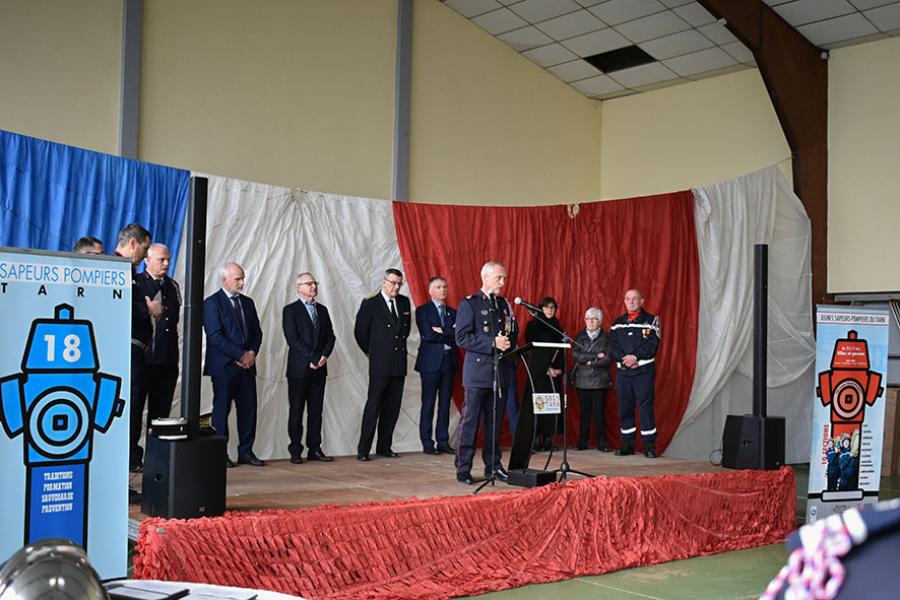 Sainte-Barbe du Groupement Sud et passation de commandement à Montredon-Labessonnié