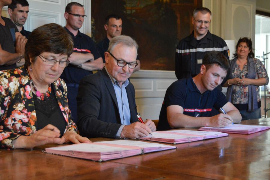 Signature d&#039;une nouvelle convention avec la mairie de Lisle-sur-Tarn