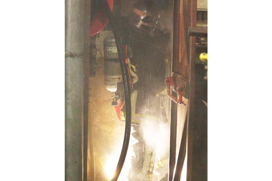 Feu dans une industrie sur la commune de Labruguière
