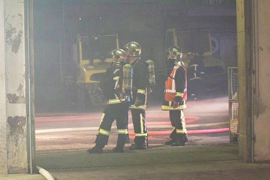 Feu dans une industrie sur la commune de Labruguière