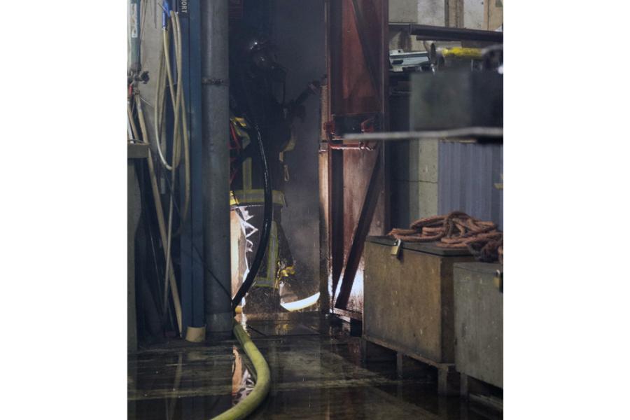 Feu dans une industrie sur la commune de Labruguière