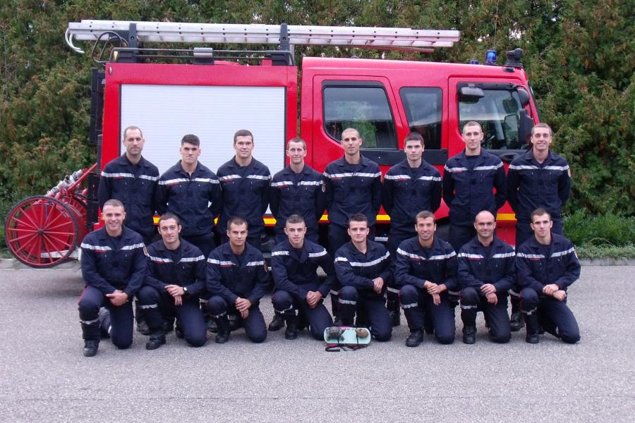 La formation des nouveaux sapeurs-pompiers professionnels continue