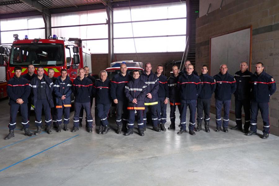 Les sapeurs-pompiers du Tarn en renfort dans le Calvados