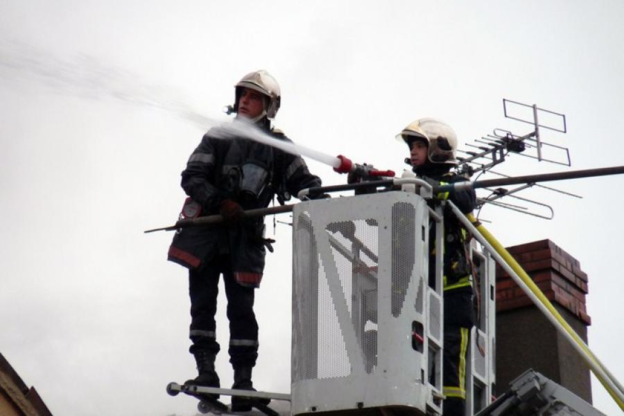 Feu d&#039;appartement à Albi