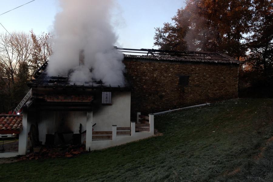 Feu d&#039;habitation à Mont-Roc