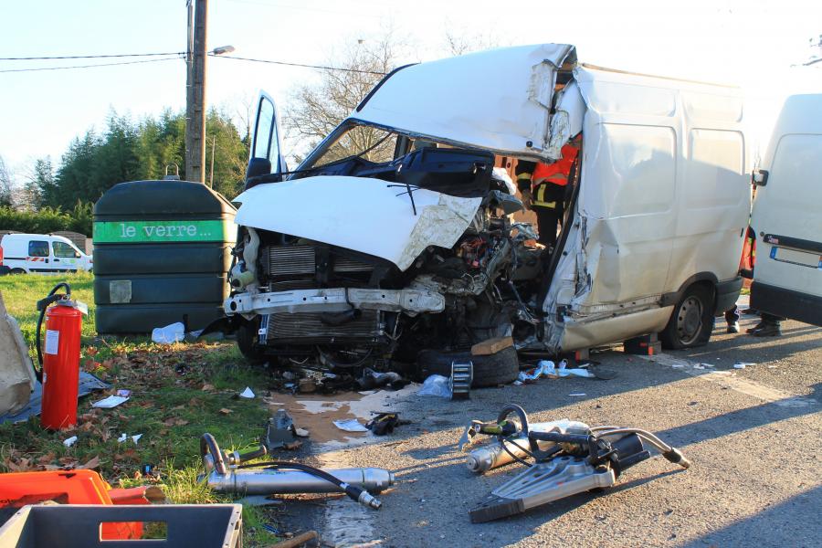 Violente collision sur la commune de Graulhet