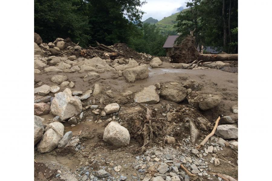 Départ d&#039;une colonne de renfort en Ariège