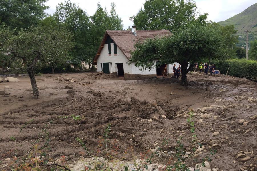 Départ d&#039;une colonne de renfort en Ariège