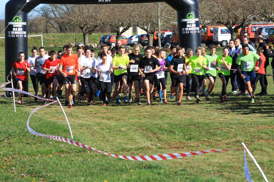 Cross départemental à Castelnau-de-Montmiral