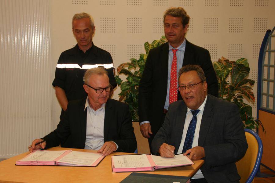 Signature de convention de disponibilité au centre hospitalier de Lavaur