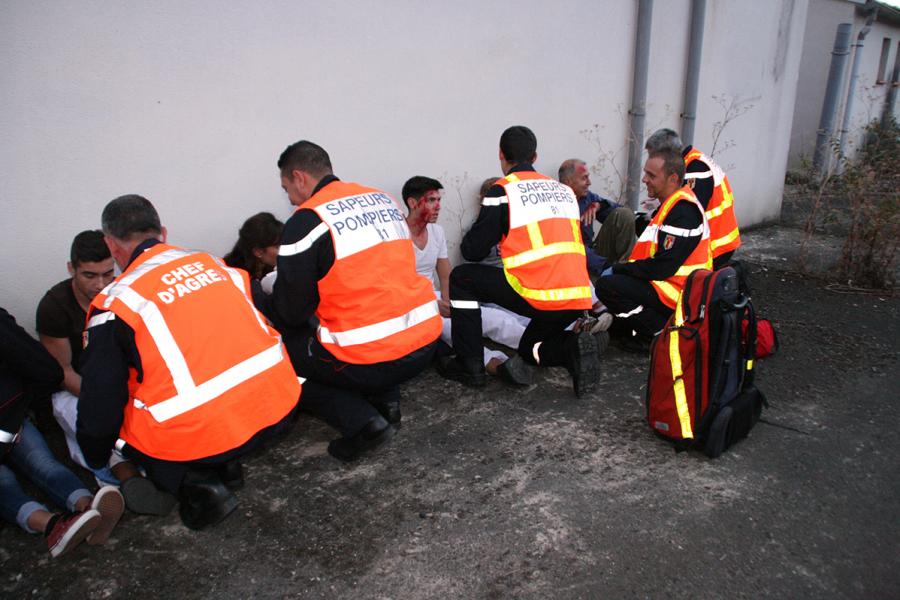 Manoeuvre NOmbreuses VIctimes à Castres