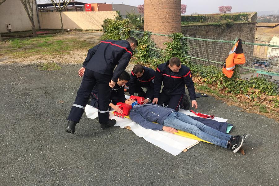 Les sapeurs-pompiers professionnels en Formation Initiale