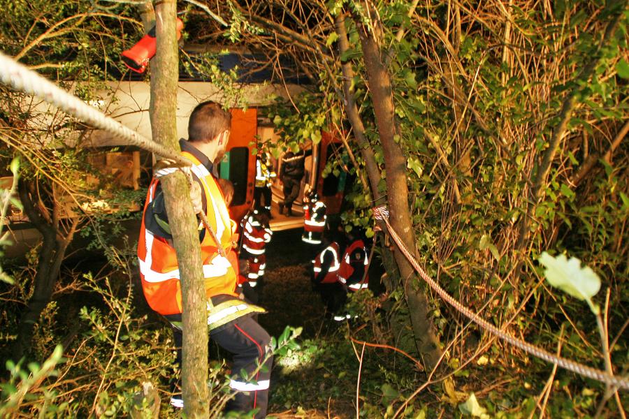 Collision entre un train et une voiture sur la commune de Fiac