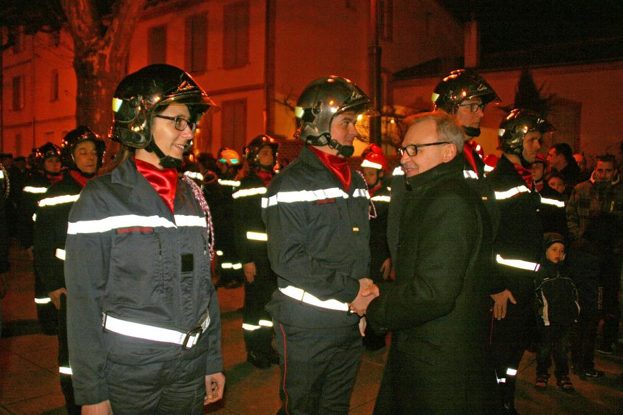 Sainte-Barbe du groupement Ouest à Saint-Sulpice