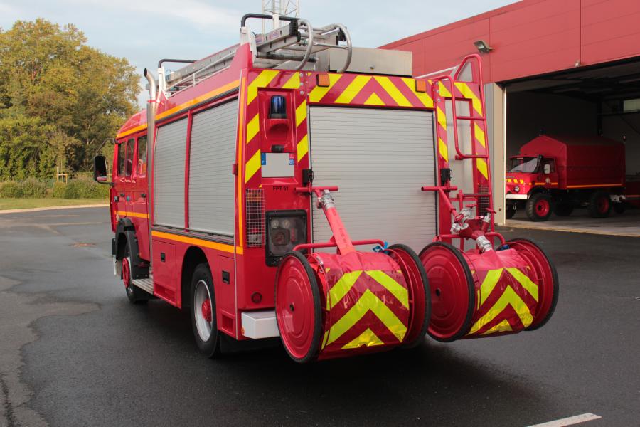 Nouveau fourgon incendie à Lisle-sur-Tarn