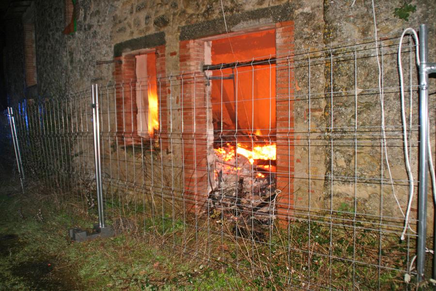 Feu de maison sur la commune de Bertre
