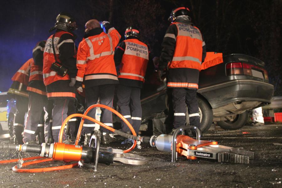 Violente collision à Réalmont