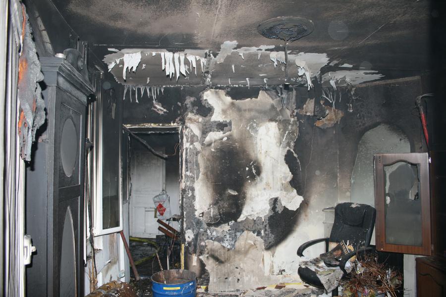 Feu d&#039;appartement sur la commune de Castres