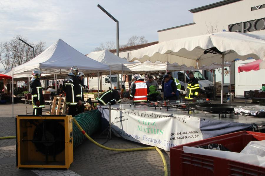Evacuation de 200 personnes suite à une fuite de gaz à Saint-Juéry