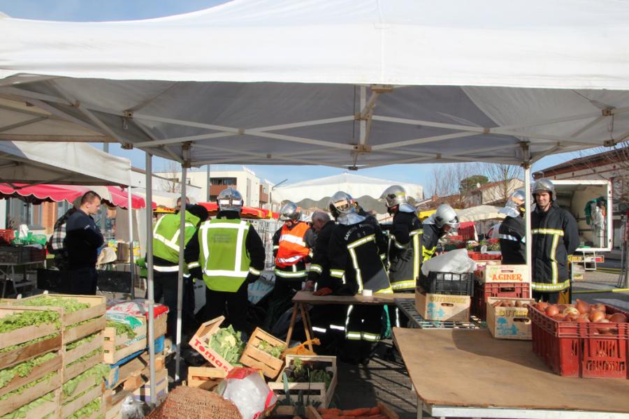 Evacuation de 200 personnes suite à une fuite de gaz à Saint-Juéry