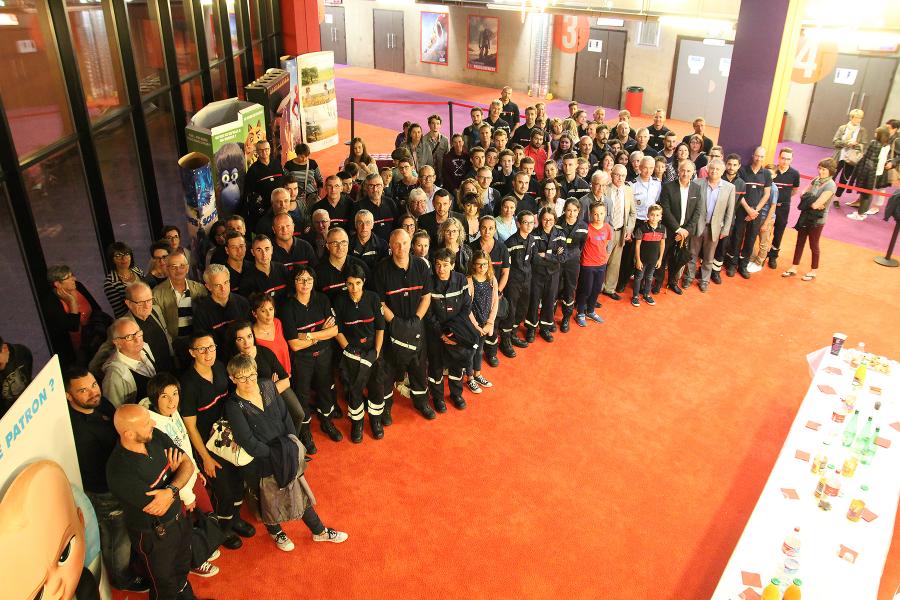 Avant-première du film &quot;Les Hommes du feu&quot; pour le personnel du SDIS du Tarn