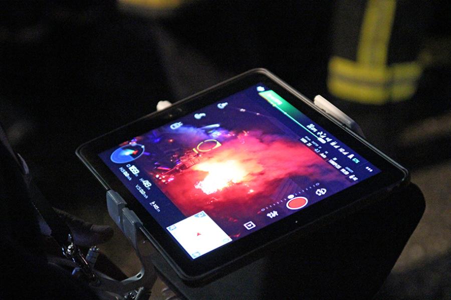 Feu de bâtiment agricole à Montdragon : 70 sapeurs-pompiers engagés