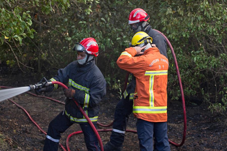 Feu de local agricole sur la commune de Puylaurens