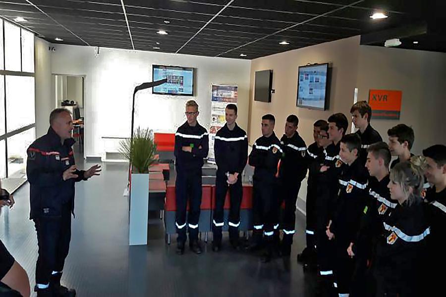 Les jeunes sapeurs-pompiers en voyage à Marseille