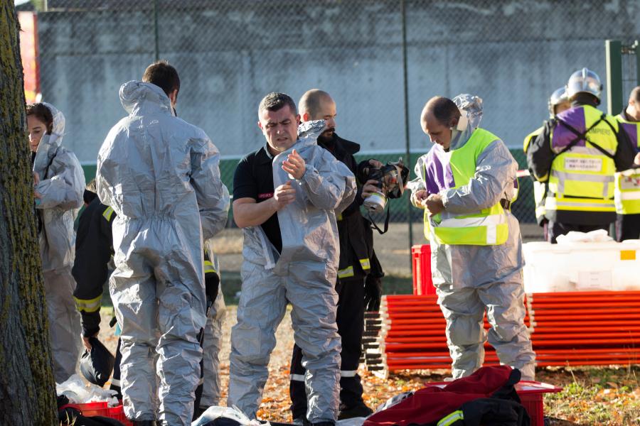 Simulation d’une attaque terroriste lors d’un match