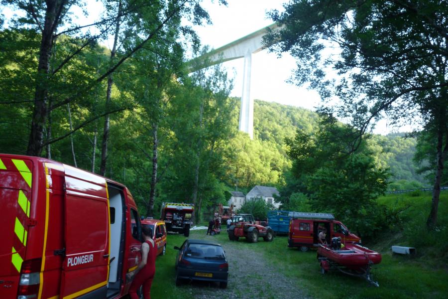 Sauvetage d&#039;animal sur la commune de Tanus