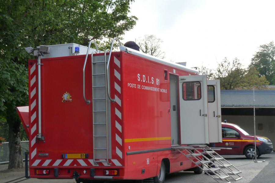 Manoeuvre interdépartementale feu de forêt sur la commune de Nages