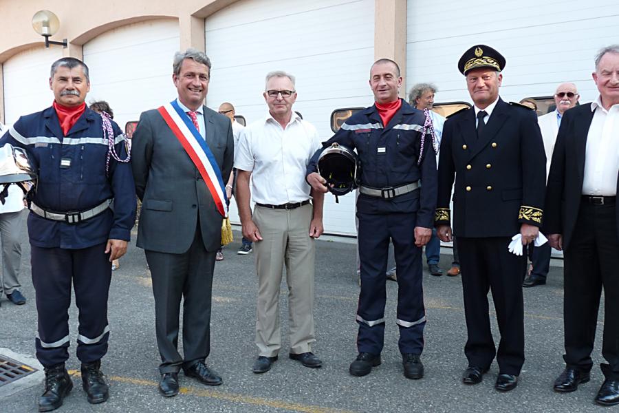 Passation de commandement au centre d&#039;incendie et de secours de Lavaur