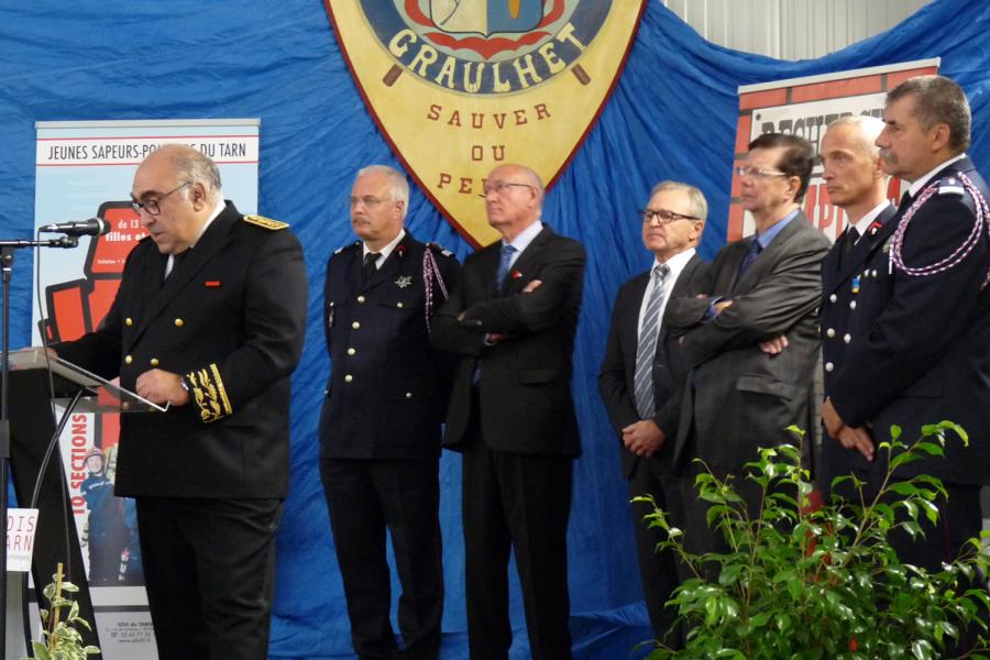Congrès départemental des sapeurs-pompiers du Tarn à Graulhet