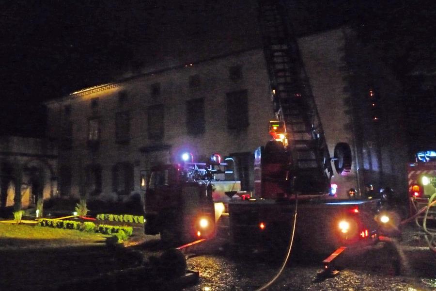 Feu d&#039;habitation dans un bâtiment à usage de gîte et chambres d&#039;hôtes
