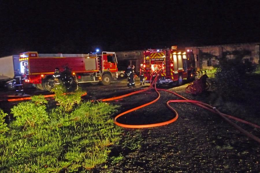 Feu d&#039;habitation dans un bâtiment à usage de gîte et chambres d&#039;hôtes
